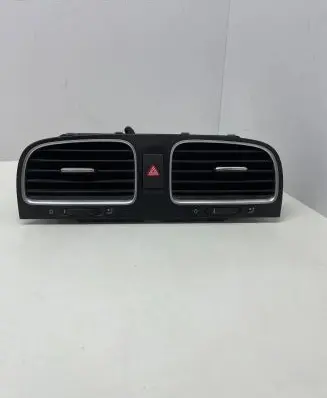 Volkswagen Golf VI Dash center air vent grill 5K0815735D 5K0819728