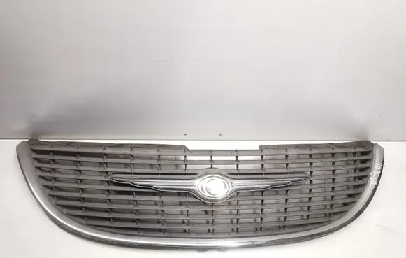 Chrysler Voyager Front bumper upper radiator grill 4857522AA