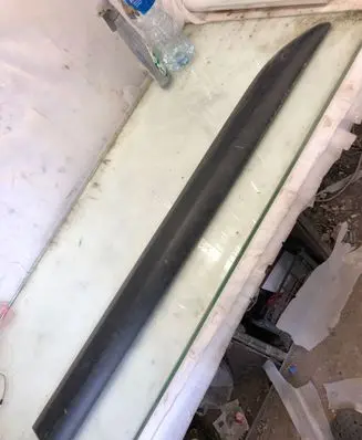 Peugeot Expert Sliding door trim (molding) 9808749377
