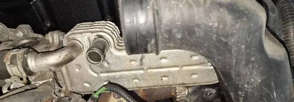 Dodge Caliber EGR valve cooler 03g131513k