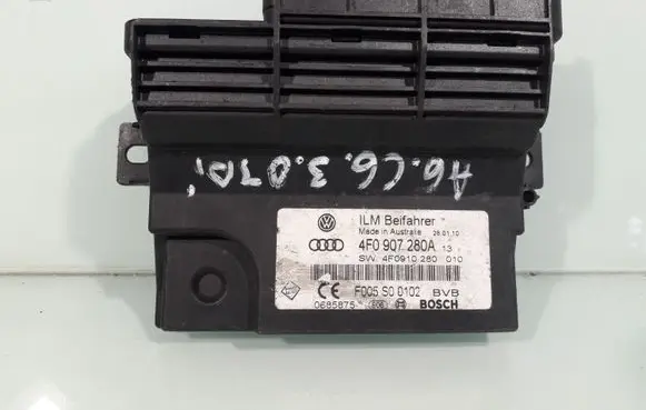 Audi A6 S6 C6 4F Power management control unit 4F0907280A