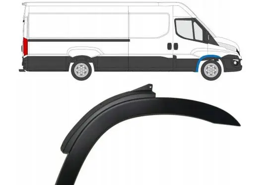 Iveco Daily 6th gen Front arch trim 5801521526 5801863939 5801863943