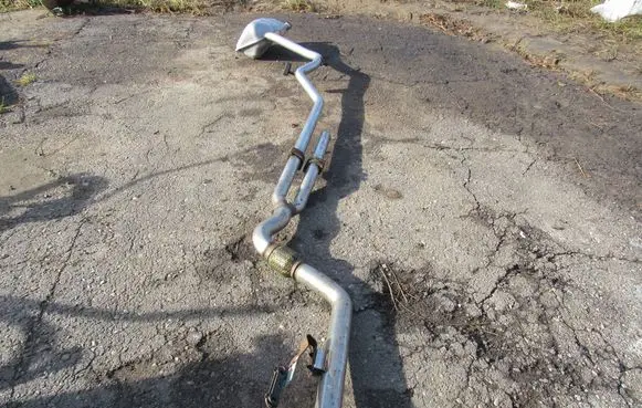 Mercedes-Benz E W211 Muffler/silencer A2114911000-MERC3 A2114911000