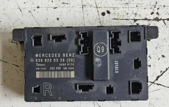 Mercedes-Benz Vito Viano W639 Door control unit/module 00006170 6398200326