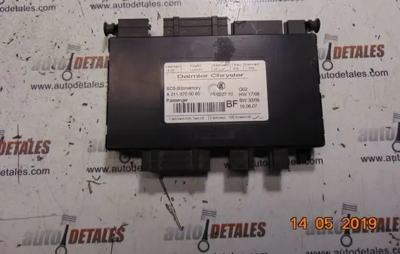 Mercedes-Benz GL X164 Seat control module A2118700085