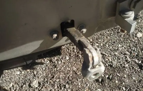 Fiat Grande Punto Front door check strap stopper 