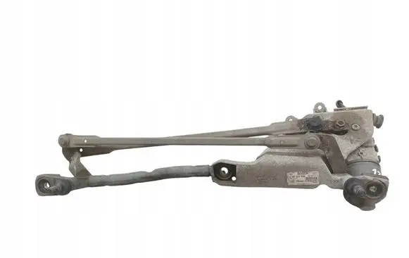 Front wiper linkage and motor