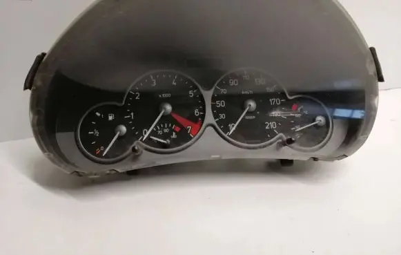 Peugeot 206 Speedometer (instrument cluster) 503000303002 9645847180 555000301200