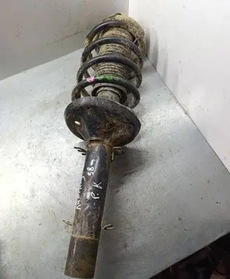 Front shock absorber with coil spring