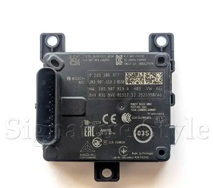 Skoda Kodiaq II Distronic sensor radar 1N3907550E 1N3907550D 1N3907550C