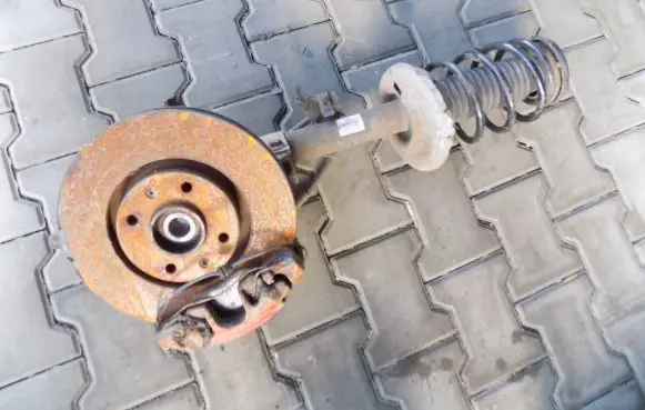 Citroen DS4 Front wheel hub spindle knuckle