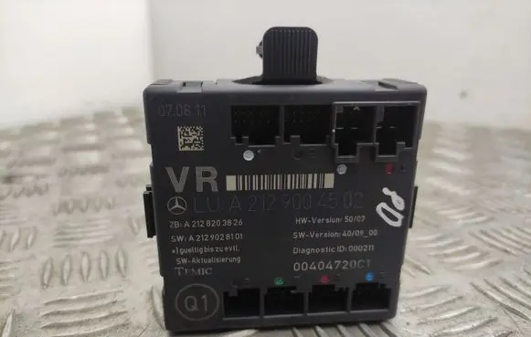 Mercedes-Benz E W212 Door control unit/module A2129004502