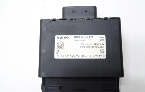 Audi A5 8T 8F Voltage converter inverter 8K0959663