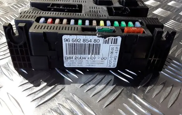 Peugeot 207 Comfort/convenience module 9659285480