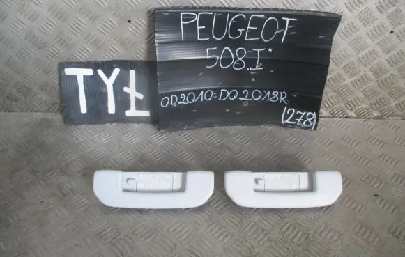 Peugeot 508 Rear interior roof grab handle 9801251677