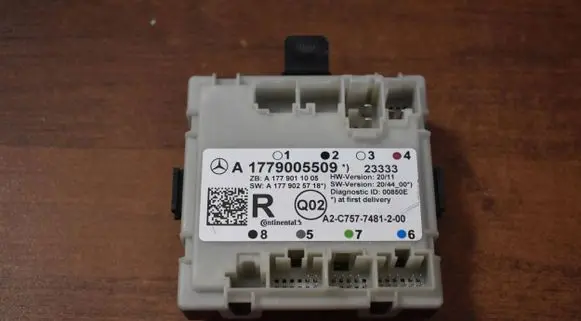 Mercedes-Benz A W177 Door control unit/module A1779005509