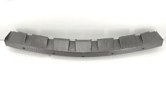 Front bumper foam support bar