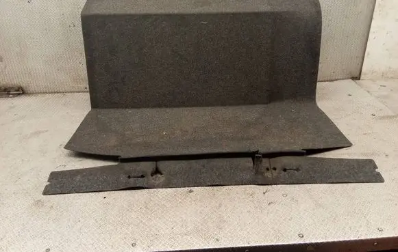 Skoda Rapid (NH) Trunk/boot floor carpet liner 5JA863463A