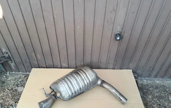 Mercedes-Benz E W212 Muffler/silencer A2184910500
