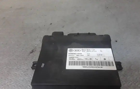 Audi A8 S8 D3 4E Comfort/convenience module 4E0909131