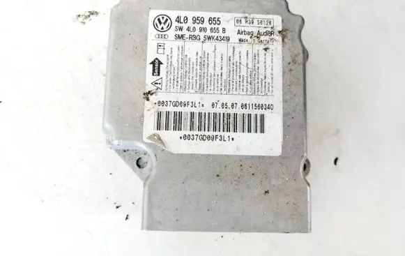 Audi Q7 4L Airbag control unit/module 4l0959655 4l0910655b