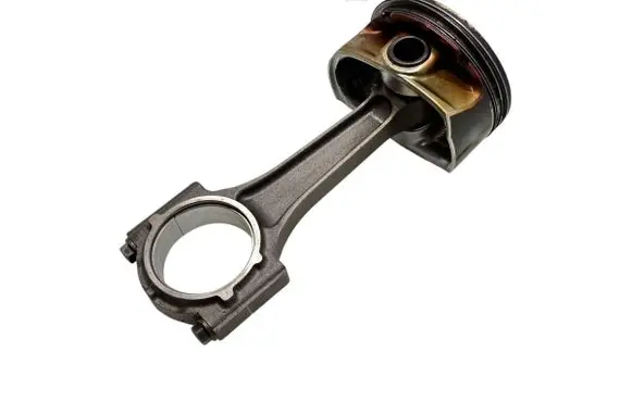 Piston with connecting rod