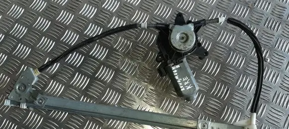 Renault Megane I Front door window regulator with motor 111927