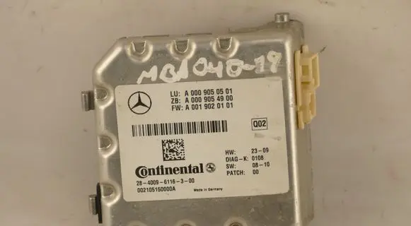 Mercedes-Benz E C207 W207 Video control module A0009050501