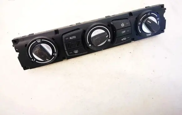 BMW 5 E60 E61 Climate control unit 11419110