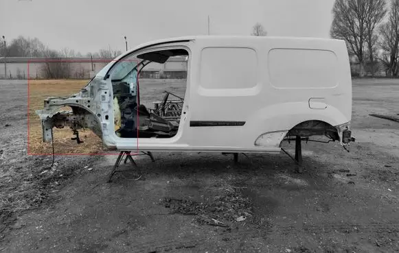 Renault Kangoo II Front quarter panel 