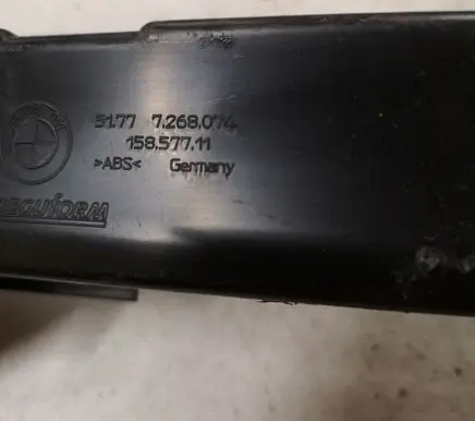 BMW 1 F20 F21 Sill supporting ledge 51777268074