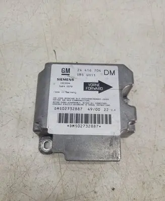Opel Zafira A Airbag control unit/module 24416704