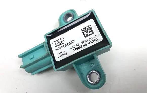 Audi A4 S4 B8 8K Airbag deployment crash/impact sensor 8K0955557C 5WK4380902