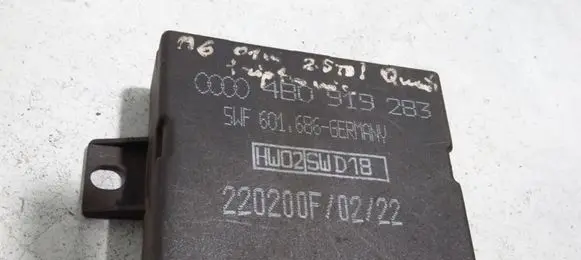 Audi A6 S6 C5 4B Parking PDC control unit/module 4B0919283 SWF601686