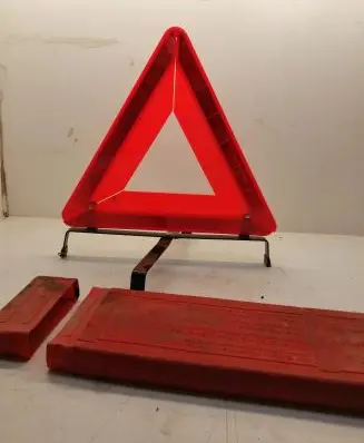 Emergency warning sign