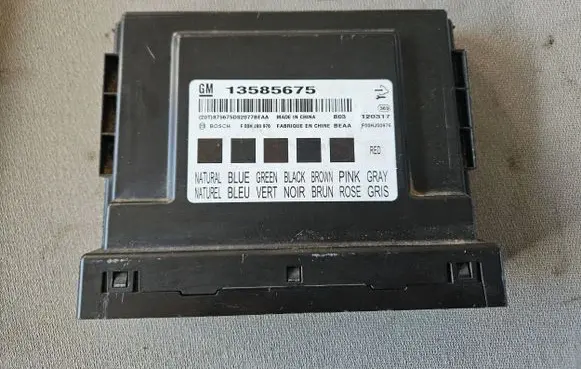 Chevrolet Malibu Other control units/modules 13585675