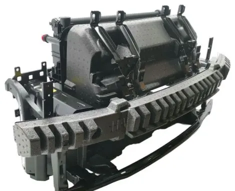 Radiator support slam panel