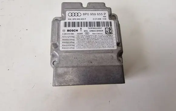Audi A3 S3 A3 Sportback 8P Airbag control unit/module 8P0959655P