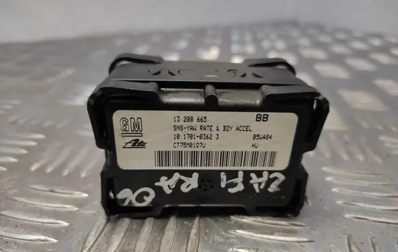 Opel Zafira B ESP acceleration yaw rate sensor 13208665