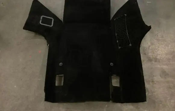 Mercedes-Benz S W222 Front floor carpet liner A2226800340