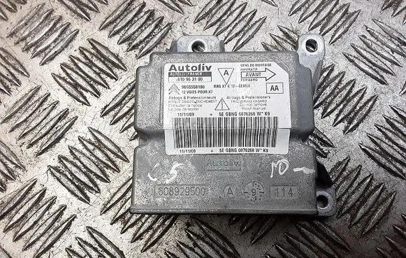 Citroen C5 Airbag control unit/module 9665558180