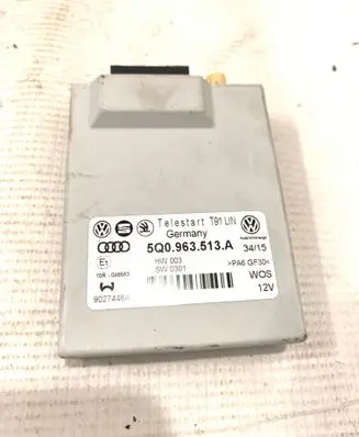 Skoda Octavia Mk3 (5E) Auxiliary heating control unit/module 5Q0963513A 1206836 9027446A