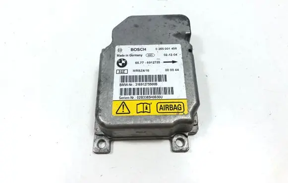 BMW X5 E53 Airbag control unit/module 0285001458 65776912755 6912755
