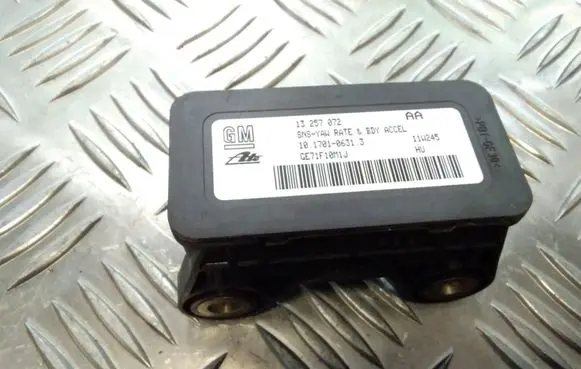 Opel Zafira B ESP acceleration yaw rate sensor 13257072 10170106313