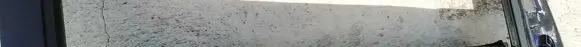 Volkswagen Sharan Front door glass trim molding 