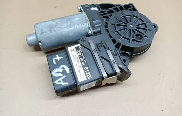 Audi A3 S3 8P Rear door window regulator motor 8P7959812B E006062124C H01S0054