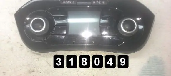Nissan Juke I F15 Climate control unit 1KG0A
