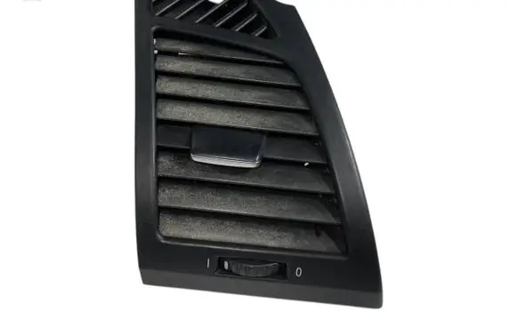 Dashboard side air vent grill/cover trim