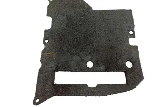 BMW 3 E92 E93 Rear floor carpet liner 50676011 7152514 5147715251409