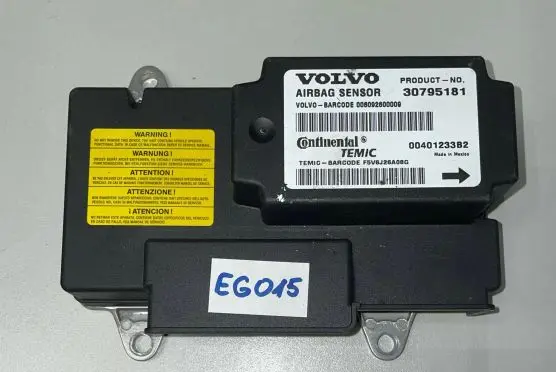 Volvo C70 Airbag control unit/module 30795181 00401233B2 006092600009